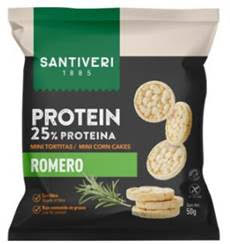 Mini tortine proteiche al rosmarino SANTIVERI 50 g