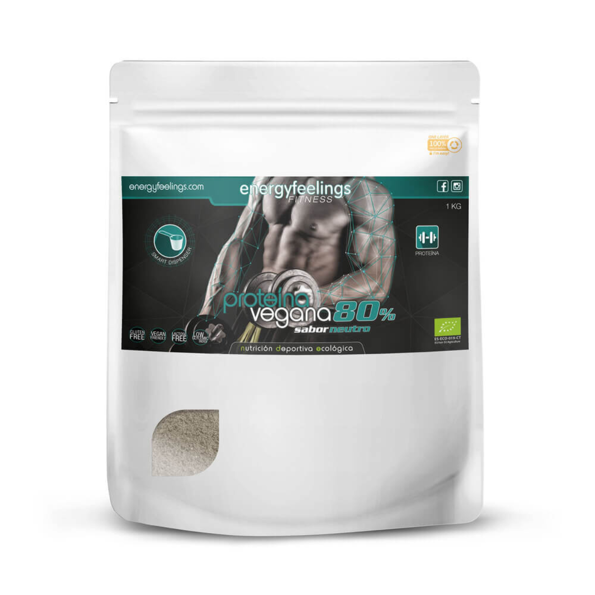 Białko Aminopower 80% ECO Neutro Energy Feelings 1 kg
