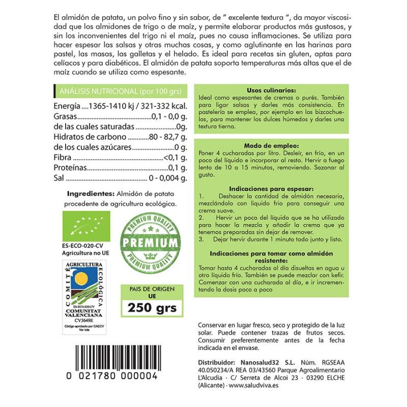 Salud Viva Potato Starch 250 g
