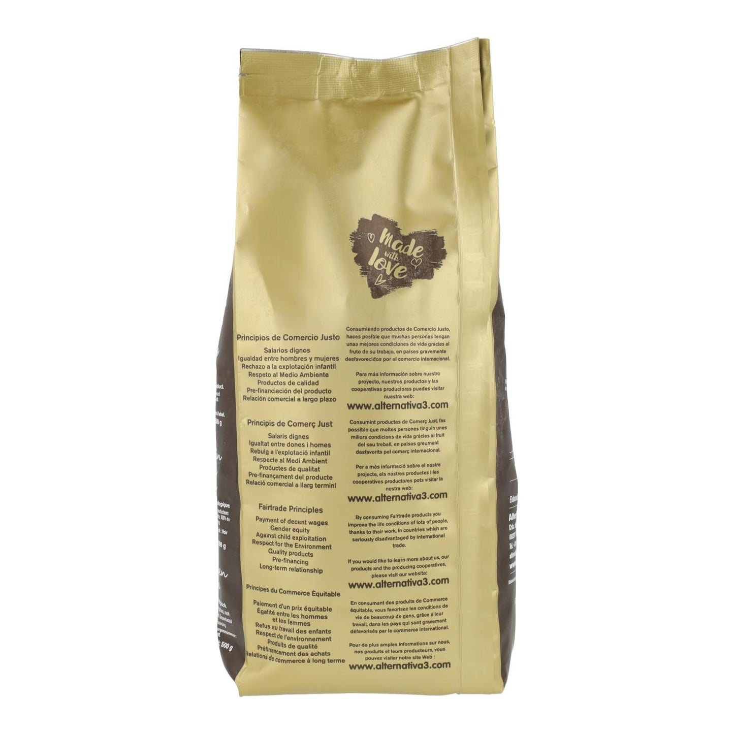 Bio-Kaffeebohnen Forte Alternativa 500 g