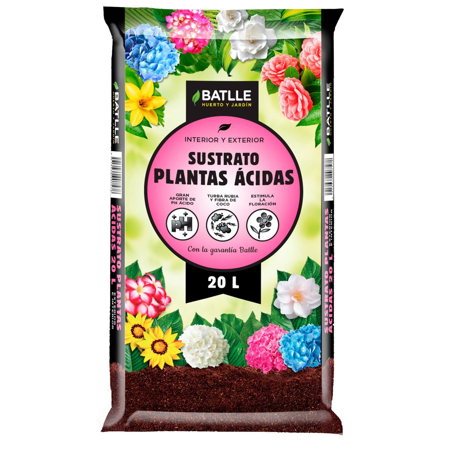 Substrato per piante acide Batlle 20 L