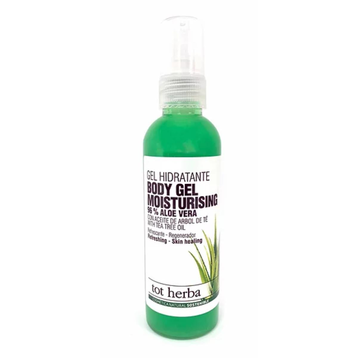Aloe vera moisturising gel with tea tree oil 100 ml Tot Herba