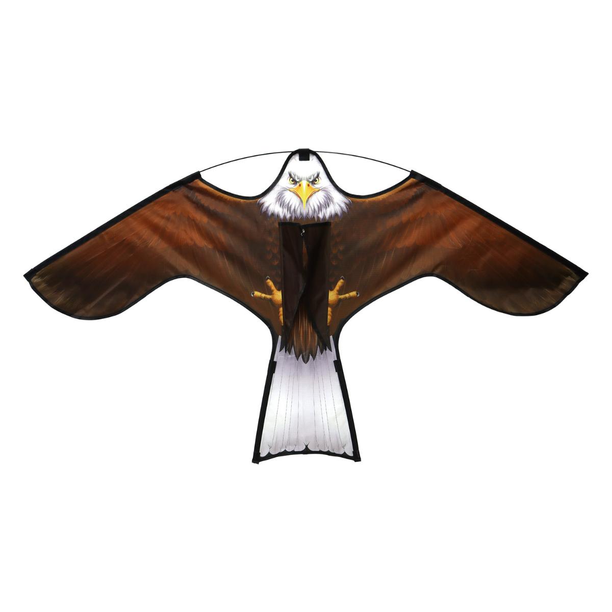Set cometa Águila espantapájaros con pértiga 4 m Biotop