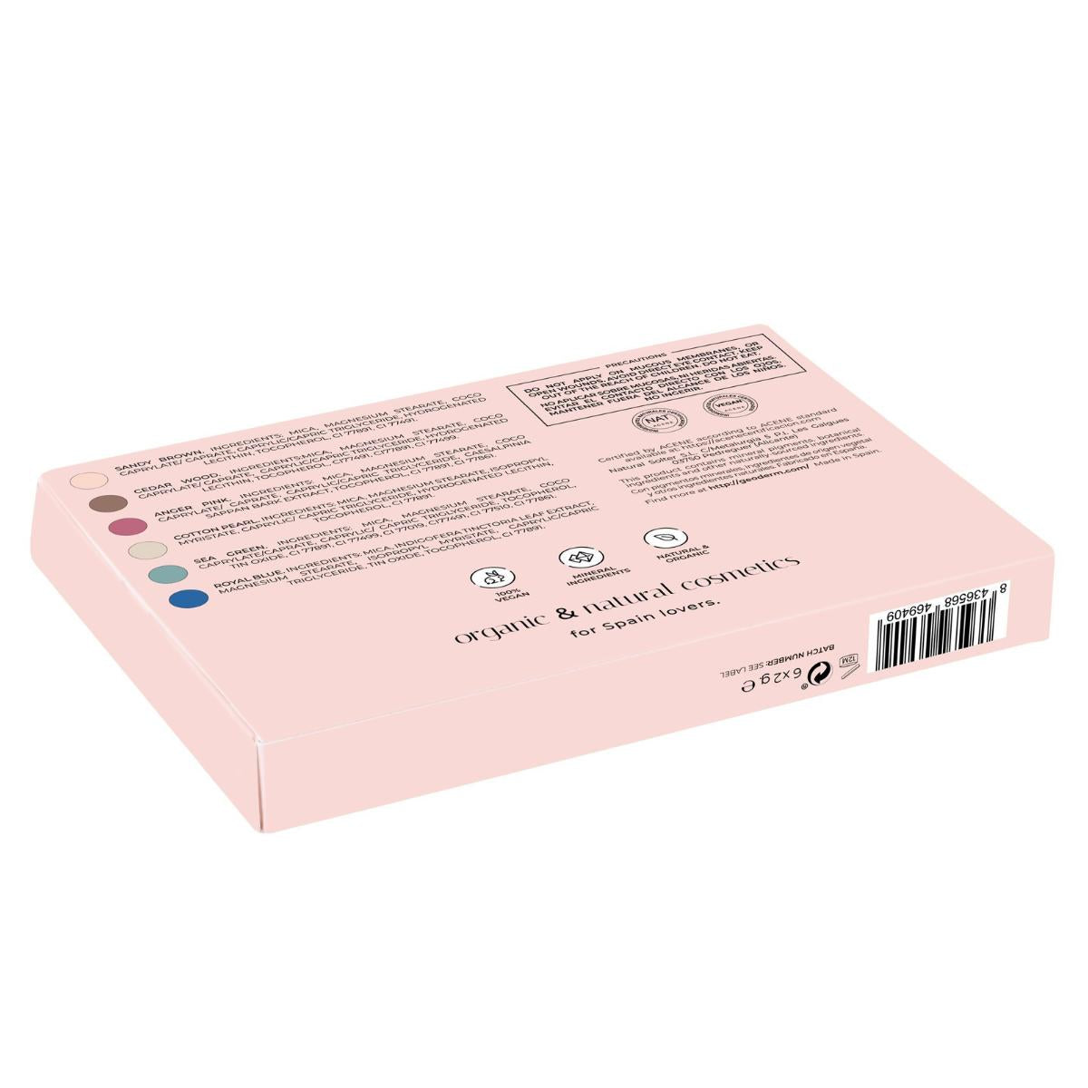 Palette di ombretti Tropical Dream (vegano) Geoderm 12 g