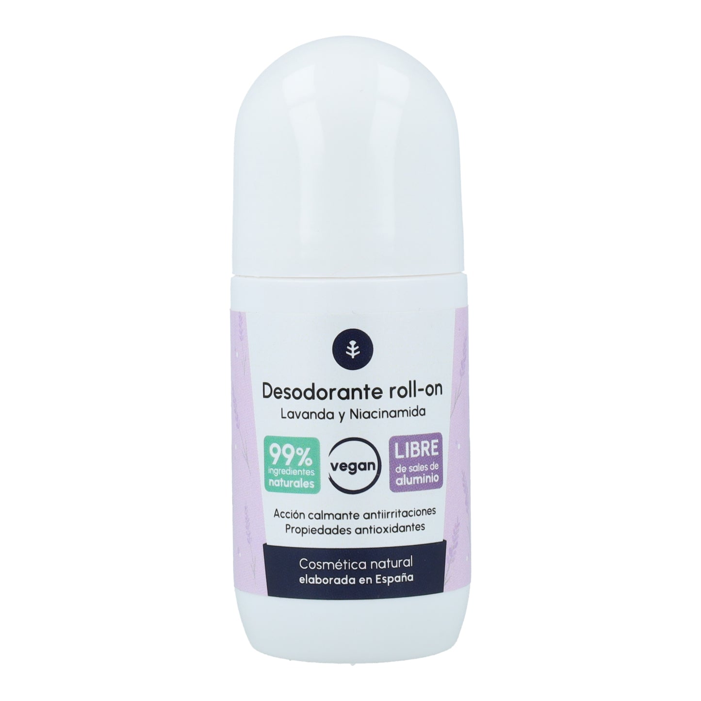 Deodorante naturale roll-on Niacinamide e Lavanda Planet Orchard 50 ml