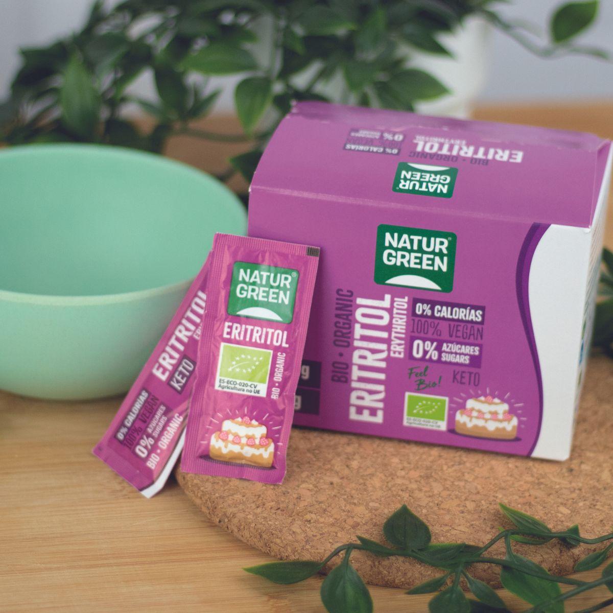 Erythritol Bio NaturGreen 54 engångsstickor à 5 g