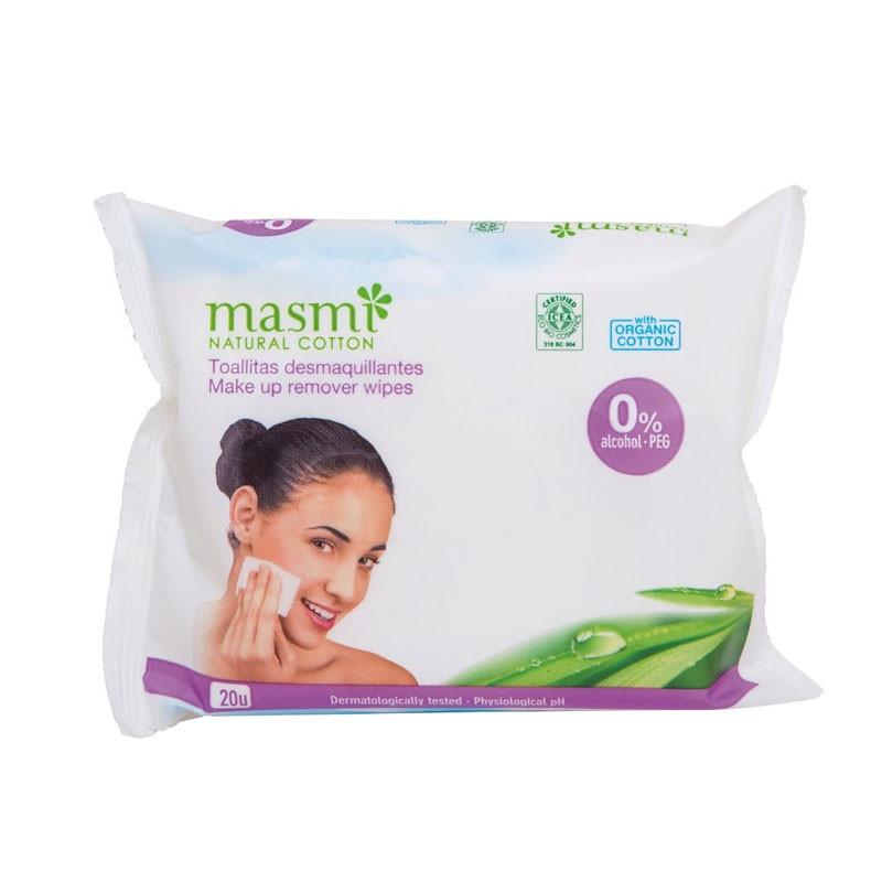 Masmi Makeup Remover Wipes, 20 units