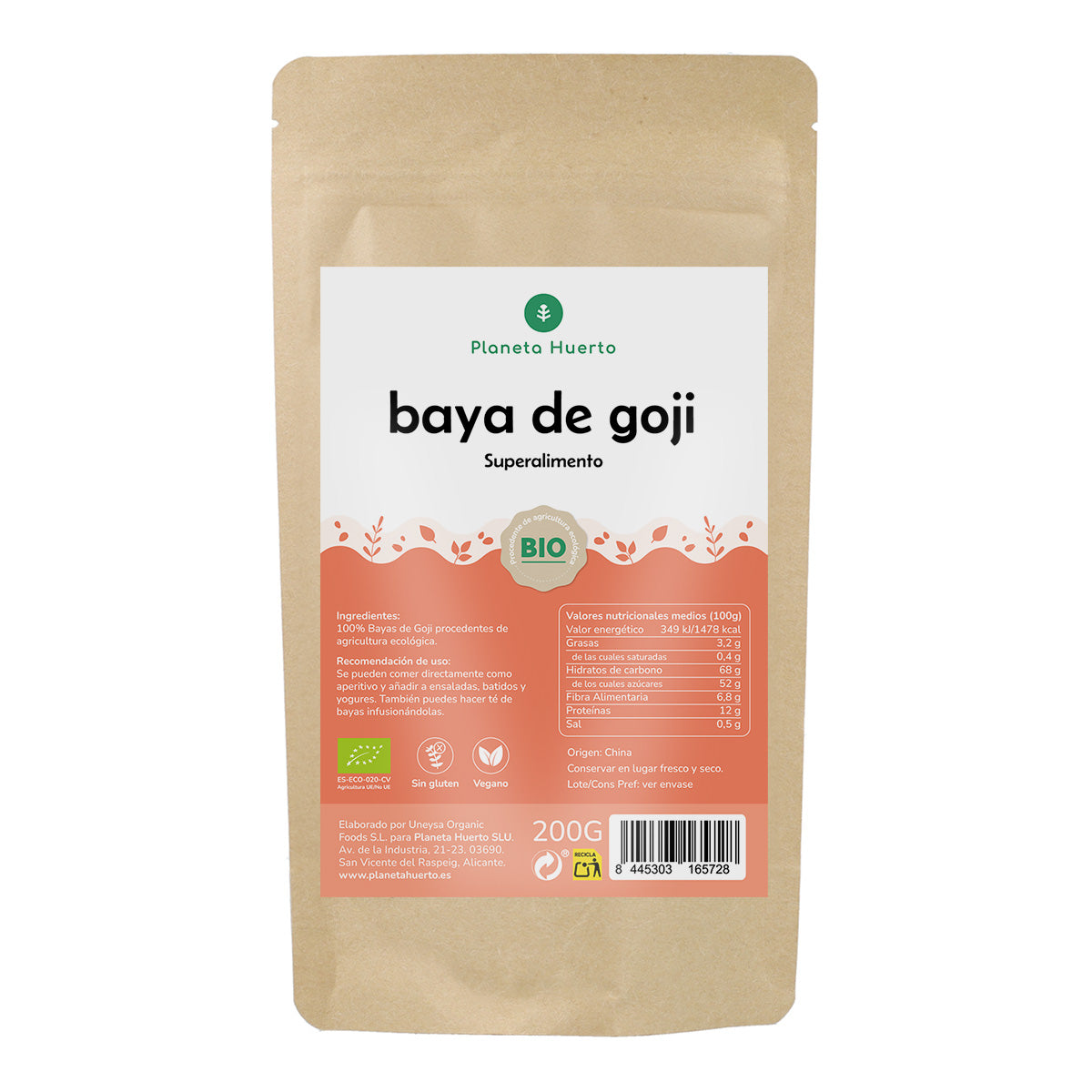 Wilde gojibes Eco Planet Boomgaard 200 g
