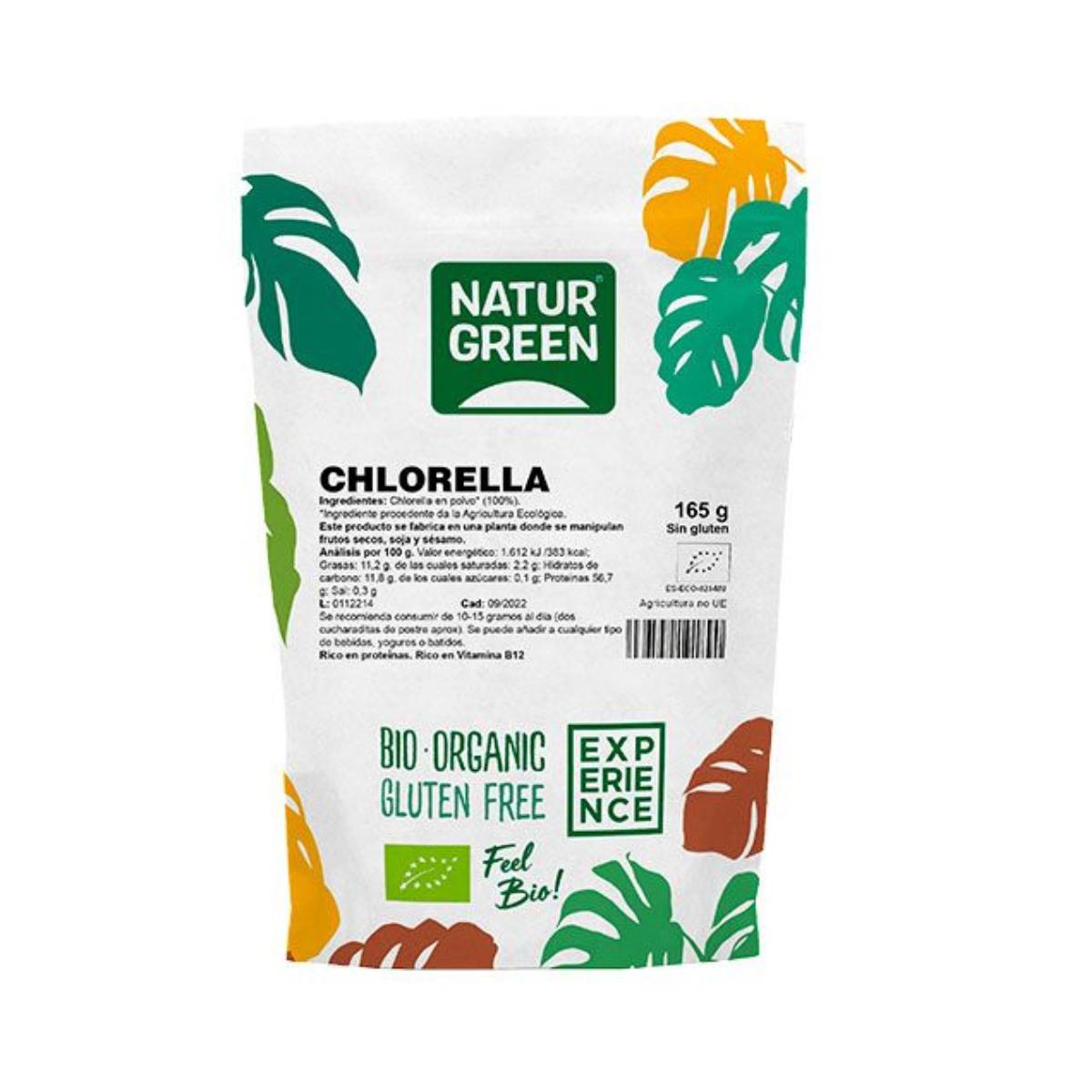 Chlorella en poudre Naturgreen Experience 165 g