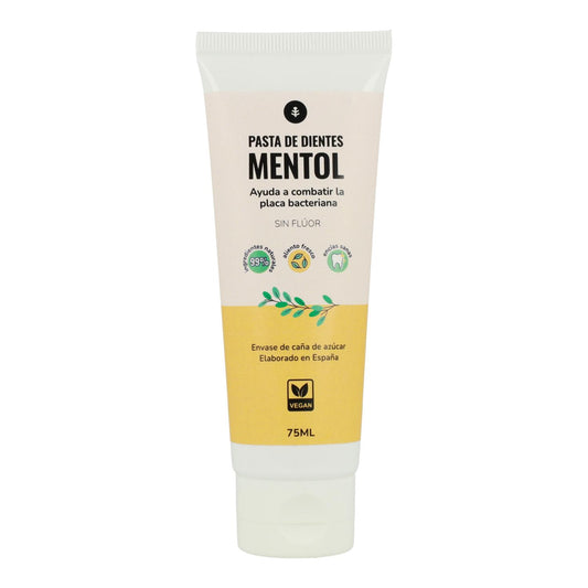Tandpasta zonder fluoride Menthol Planeta Huerto 75 ml