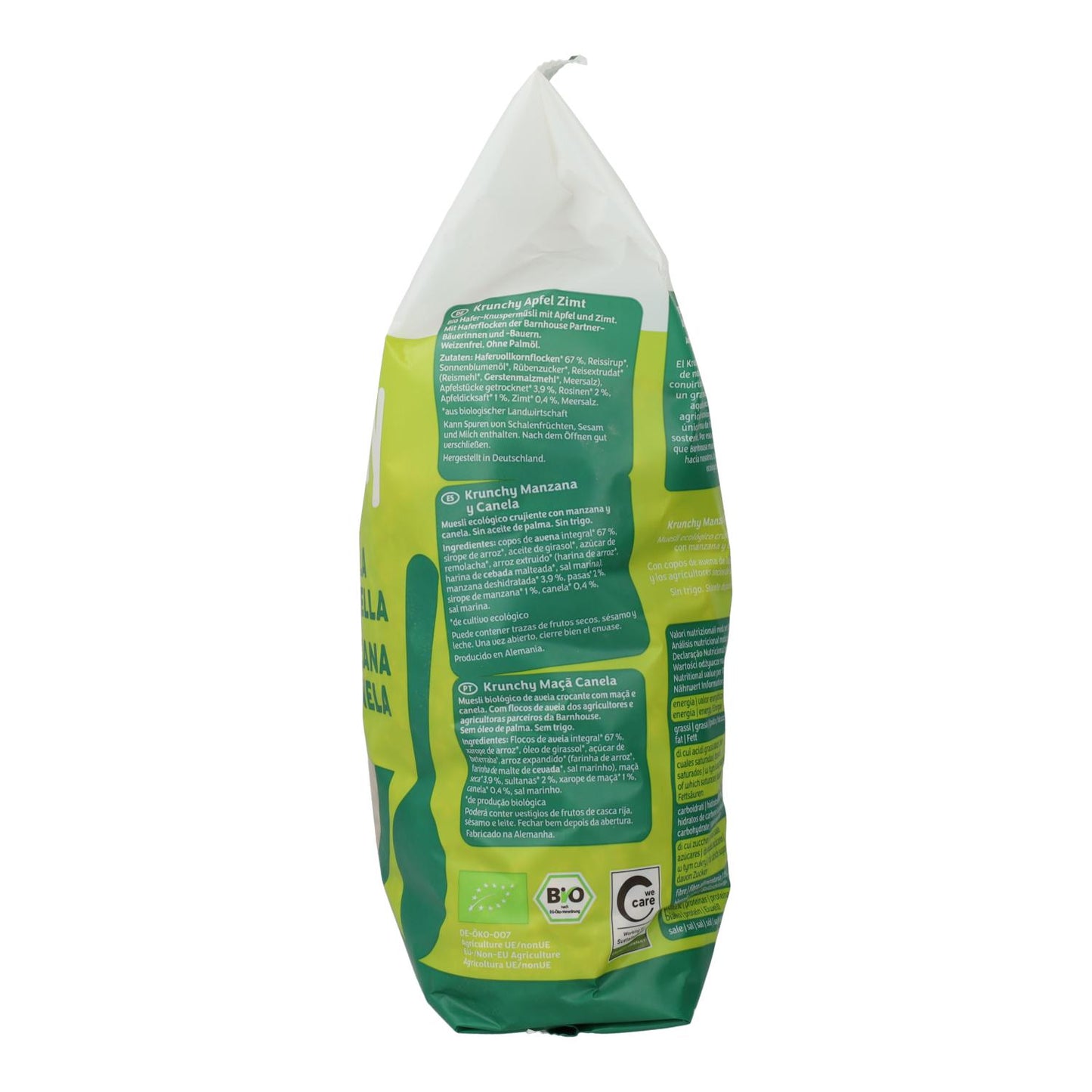 Muesli Krunchy Appel en Kaneel BIO Barnhouse 750 g