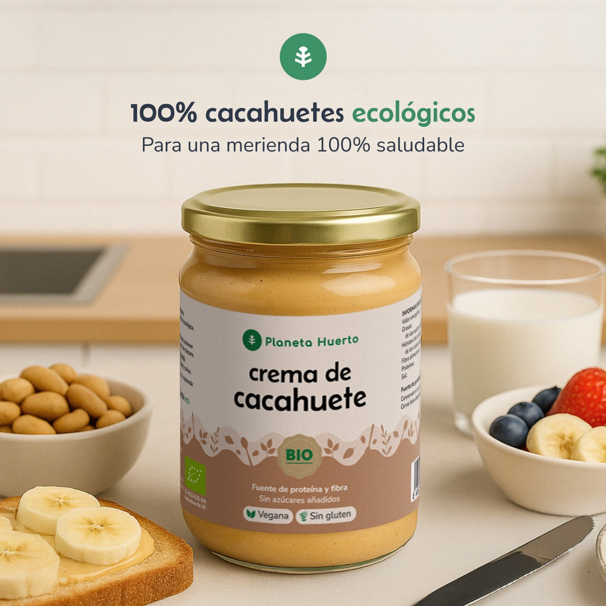 Peanut Cream ECO Planeta Huerto