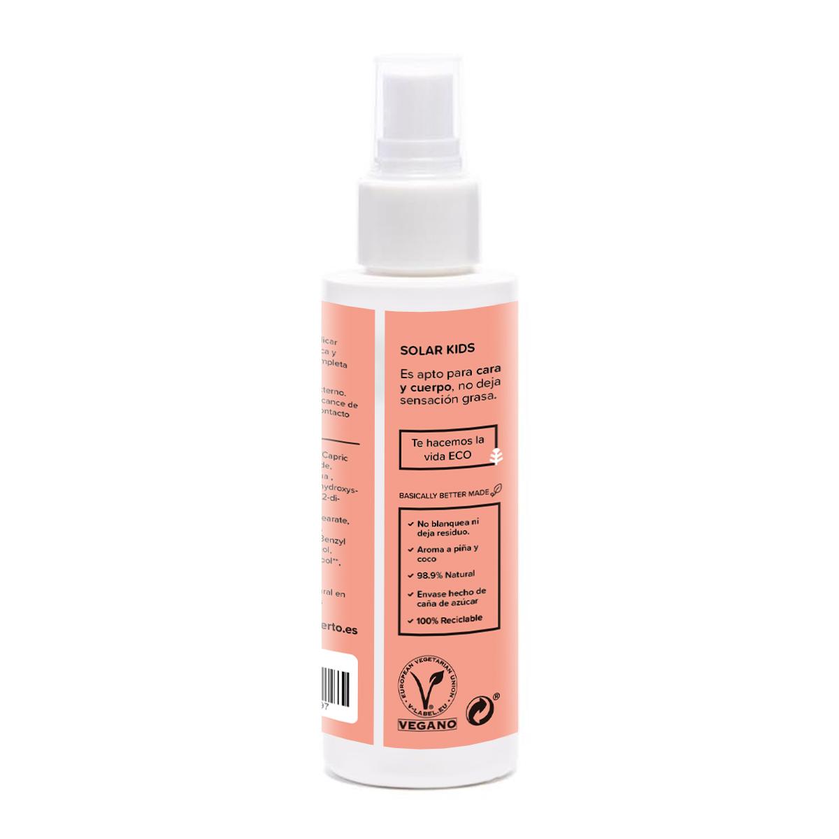 Krem przeciwsłoneczny dla dzieci w 100% mineralny SPF 50 Planeta Huerto 125 ml
