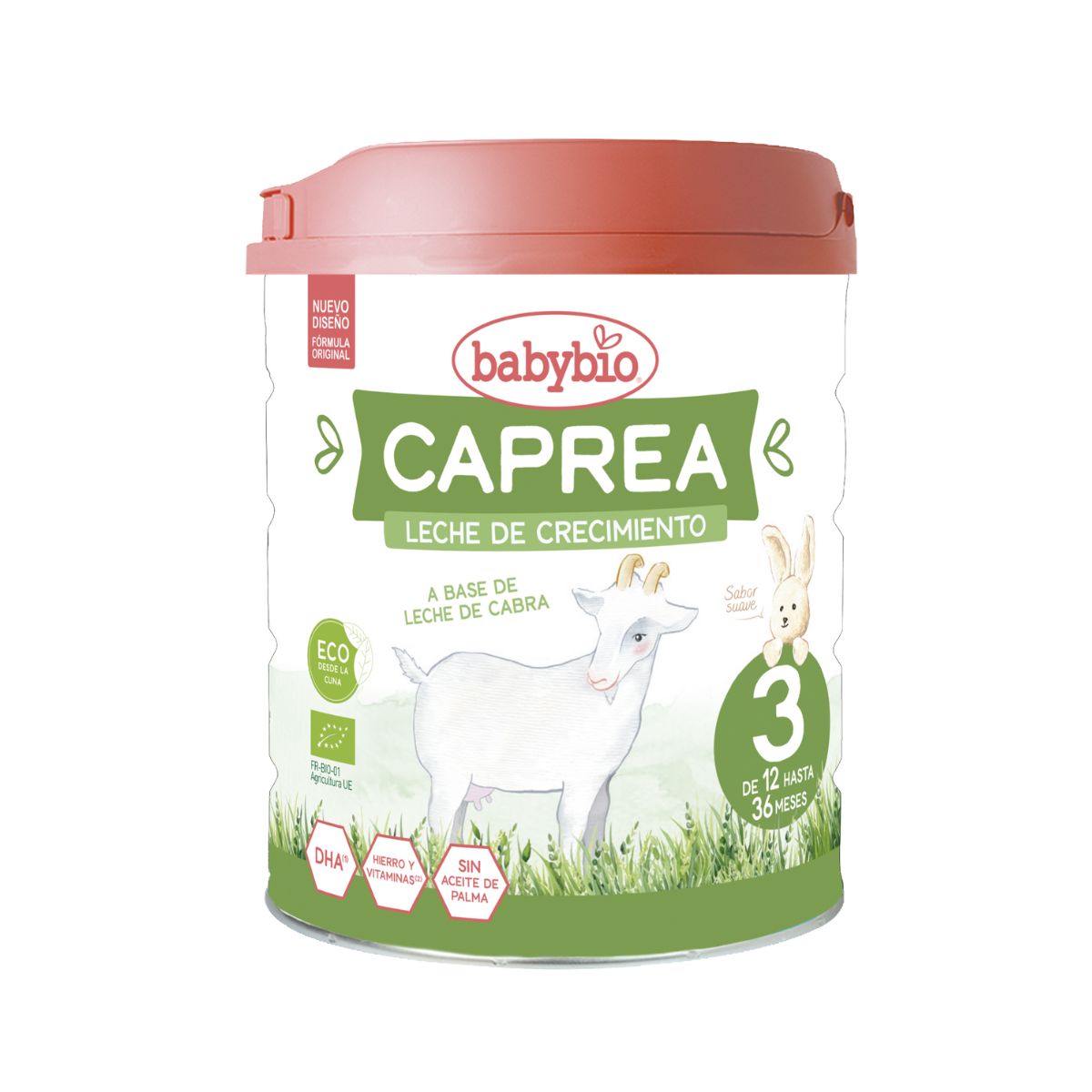3er-Pack Ziegenmilch für Wachstum Caprea 3 (12 Monate bis 3 Jahre) 800 g