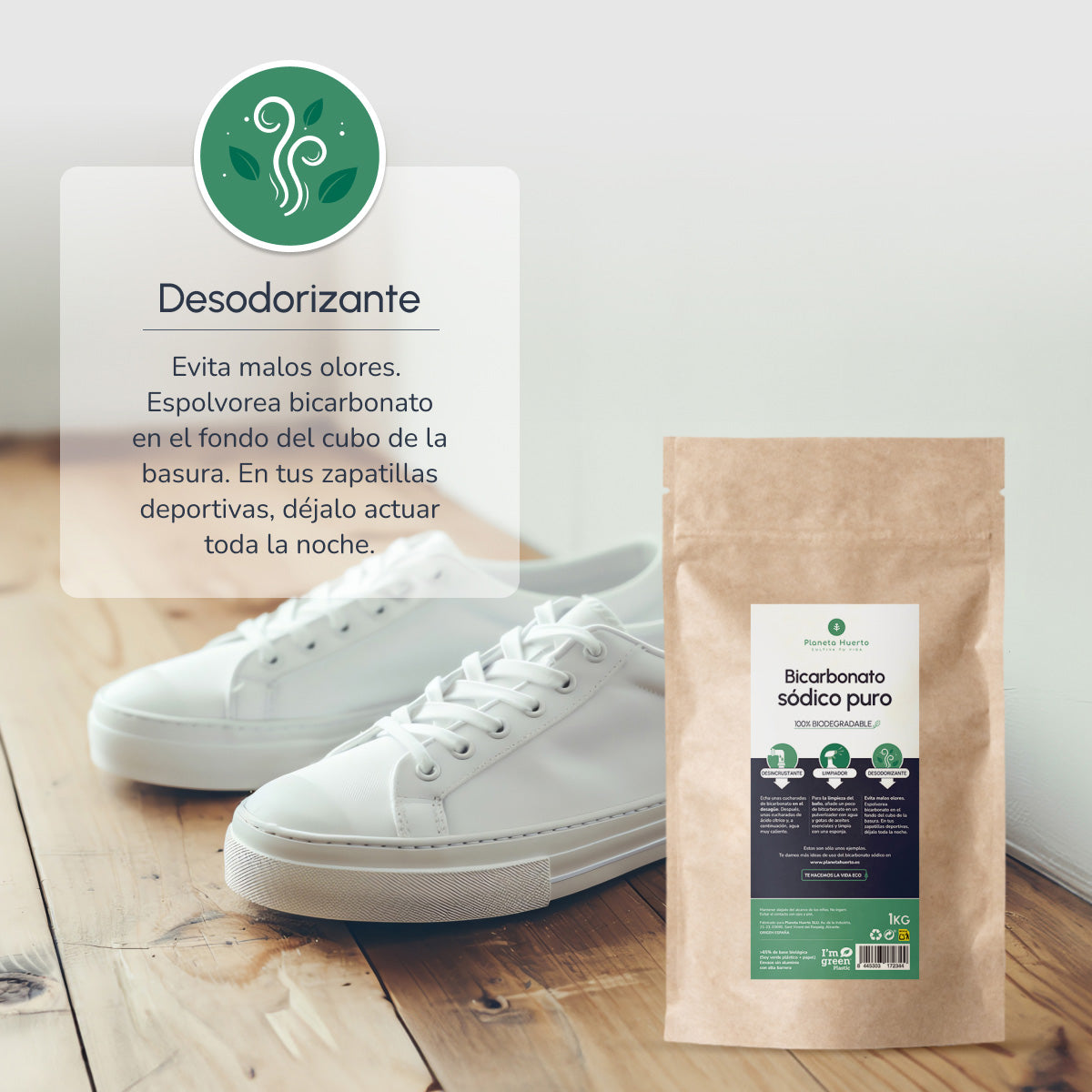 Pack 3xBicarbonate de soude Planeta Huerto 2,5 Kg