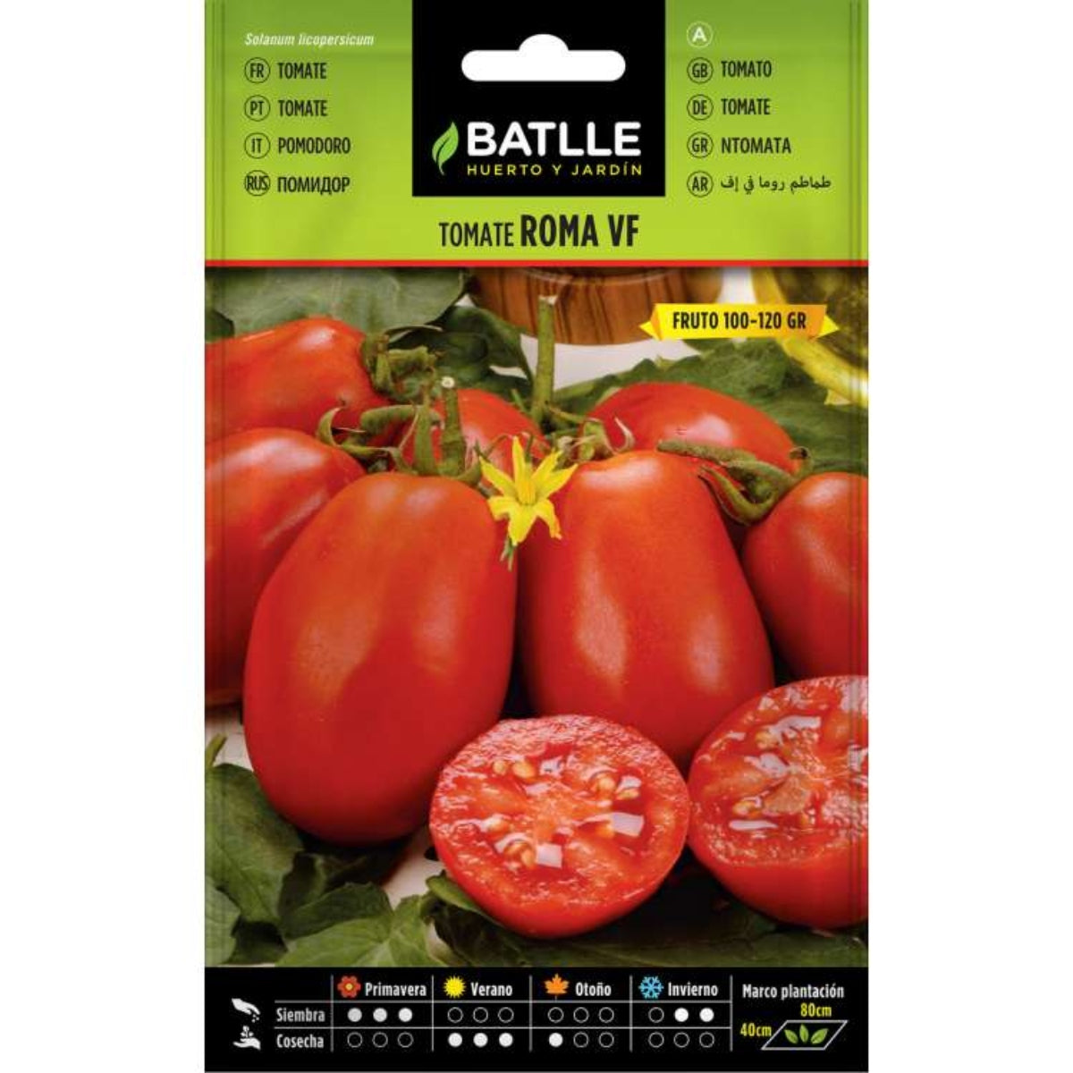 Graines de tomates Roma VF Batlle