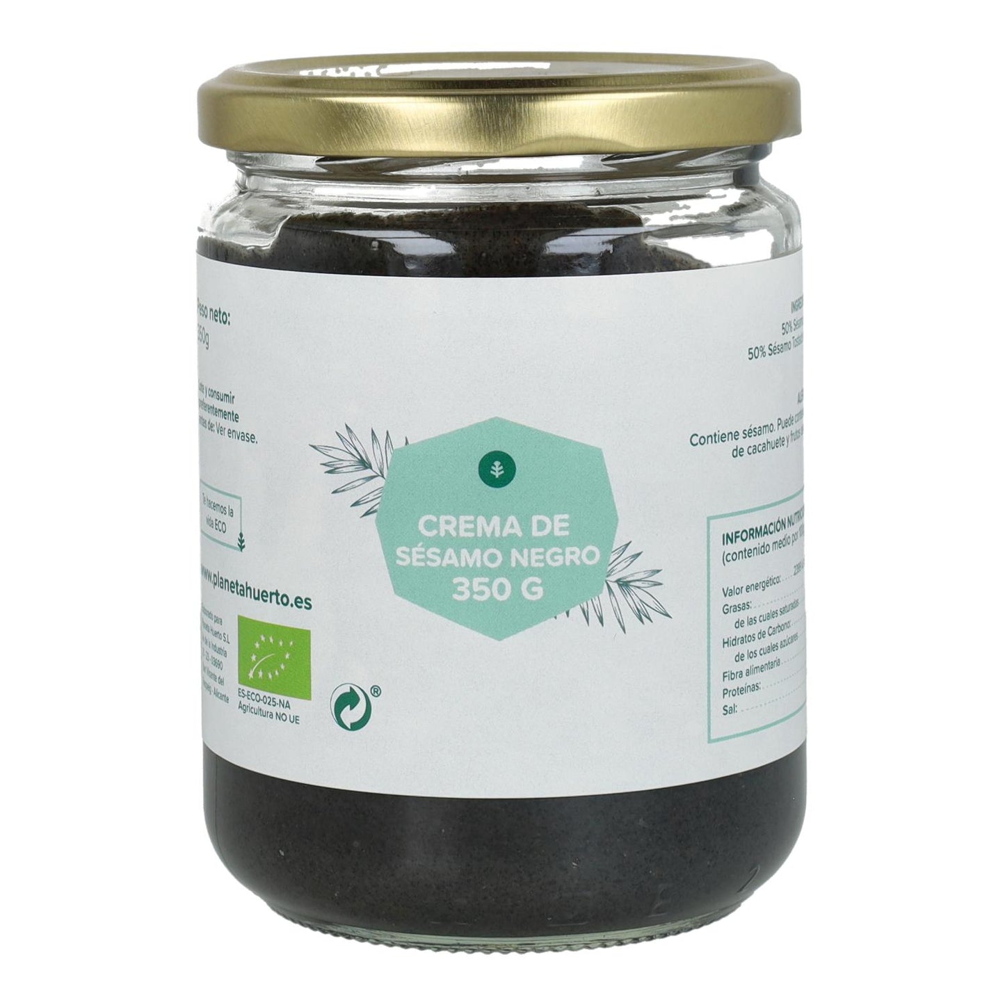 Tahini di sesamo nero ECO Planet Garden 350 g