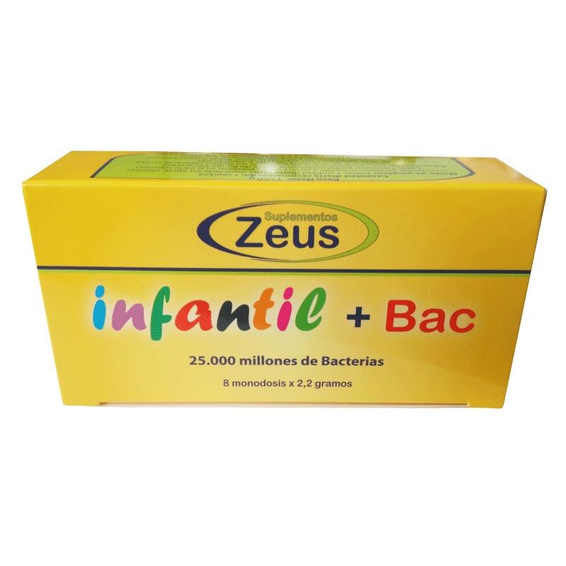 Infantil+Bac (8 engångsdoser à 2 mg) Zeus
