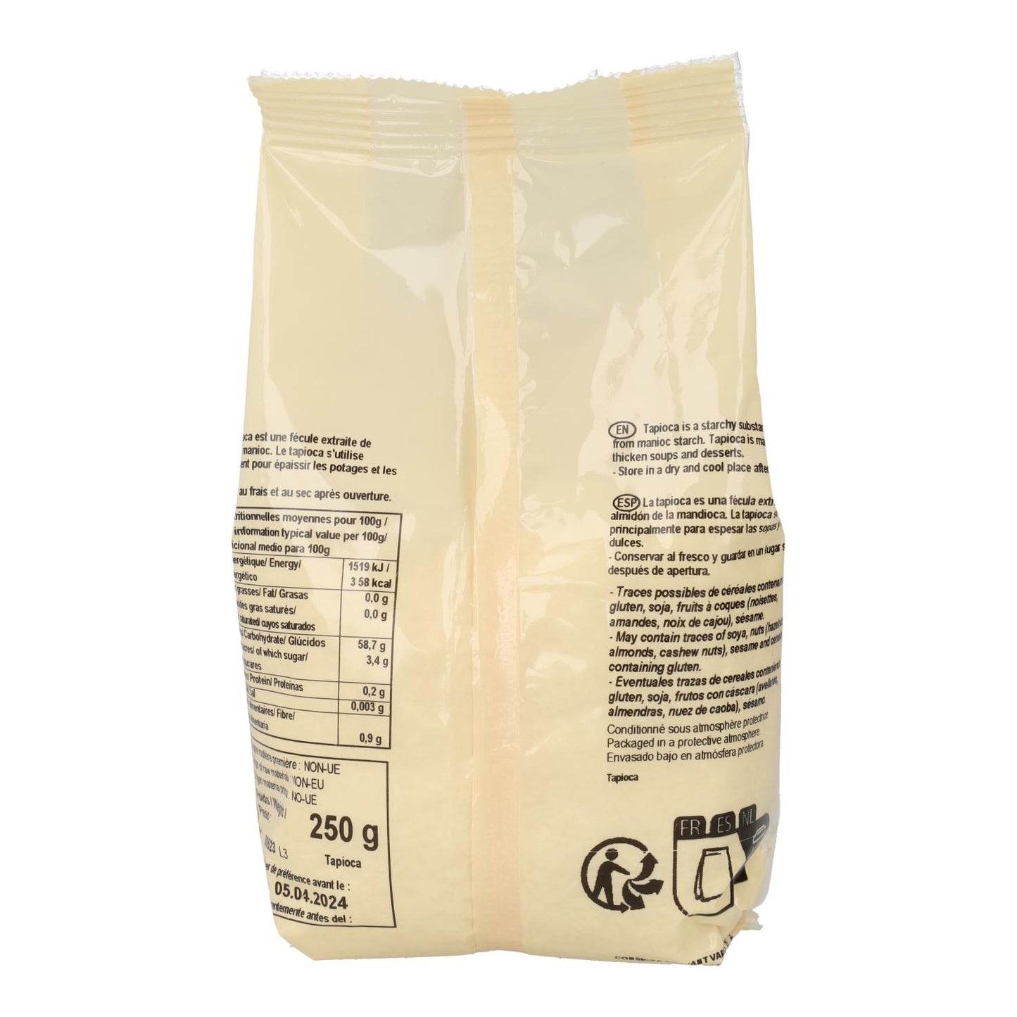 Tapiocazetmeel Celnat 250 g