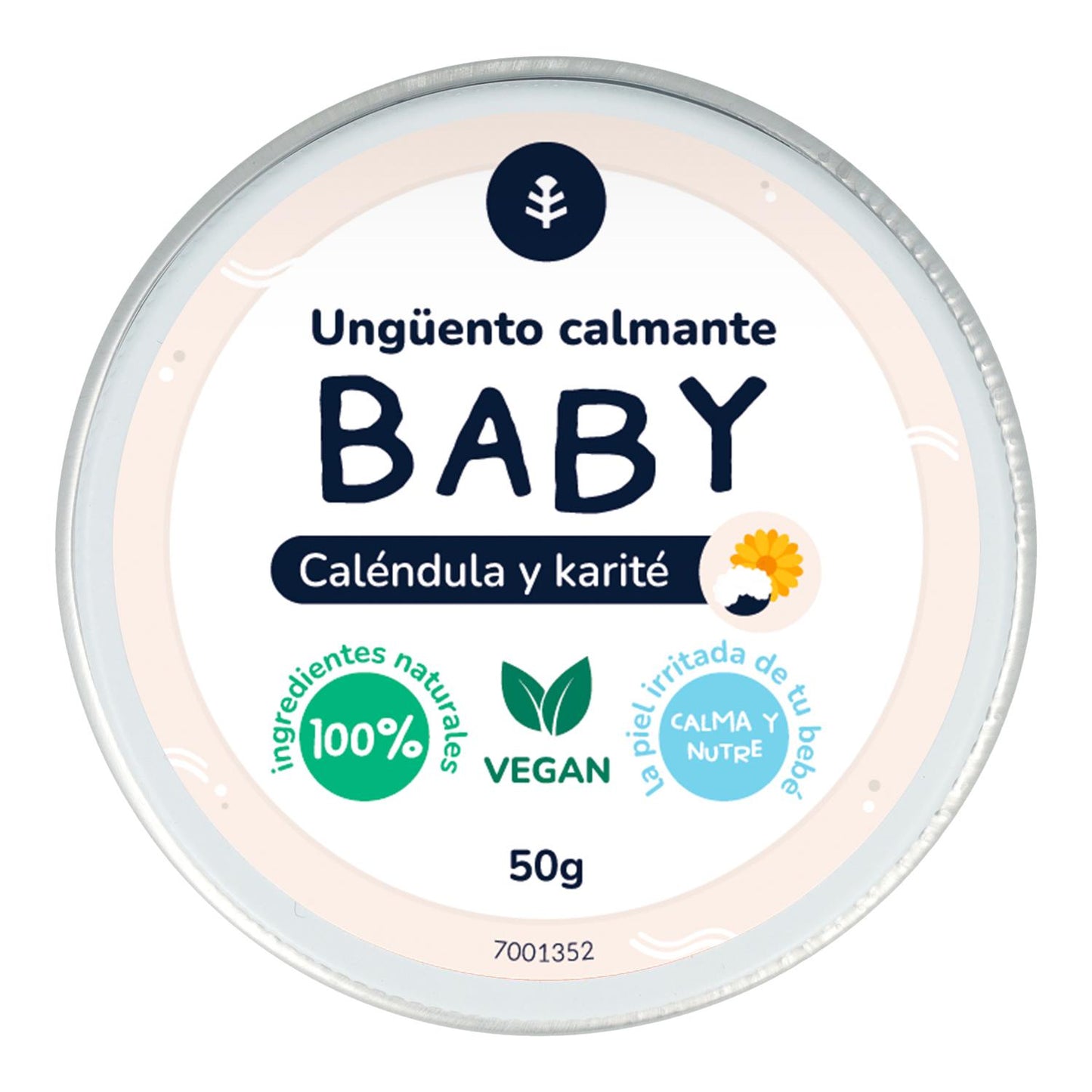 Balsamo lenitivo alla calendula per bambini Planeta Huerto 50 g
