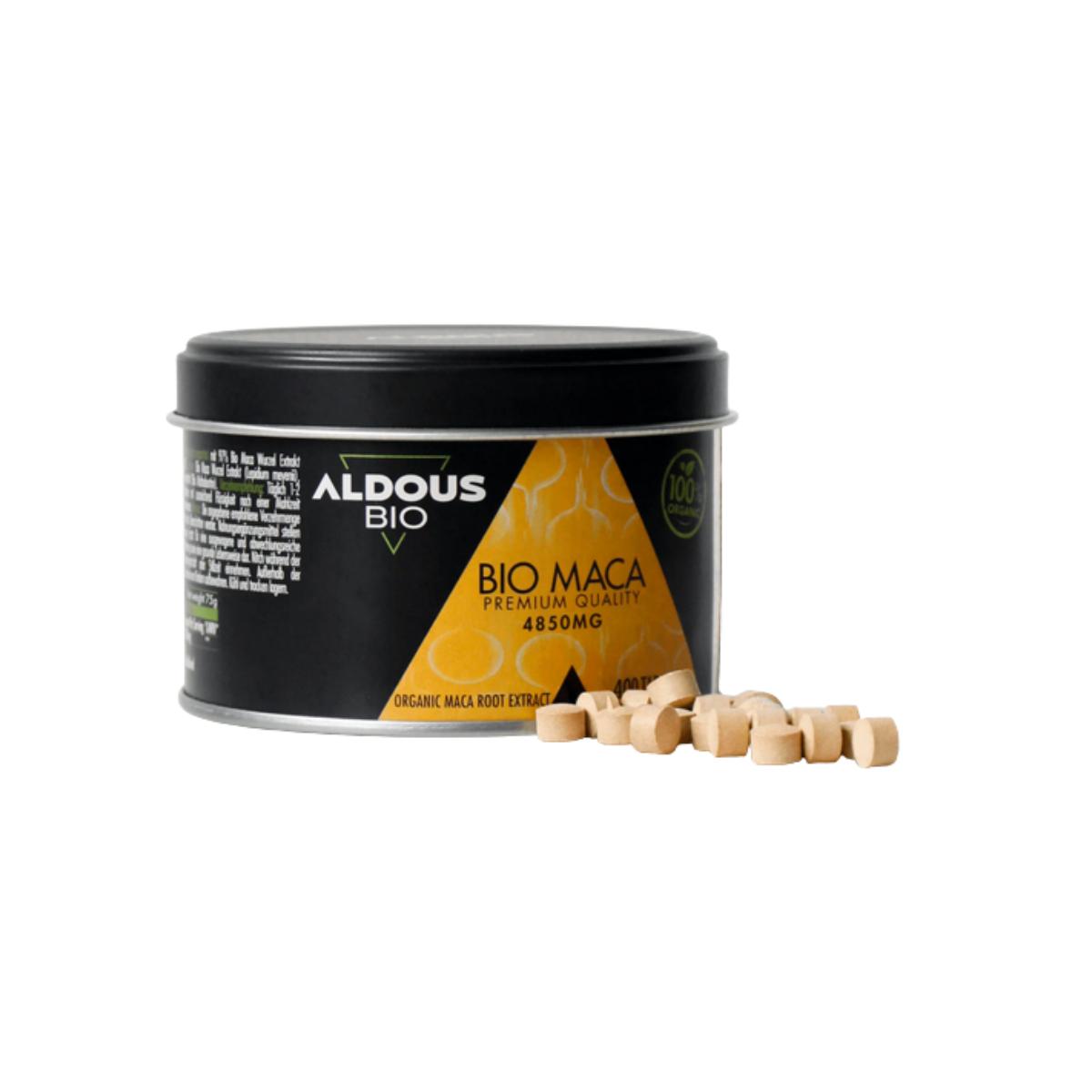 Premium Bio-Maca-Extrakt aus den Anden, Aldous Bio, 400 Tabletten à 4850 mg