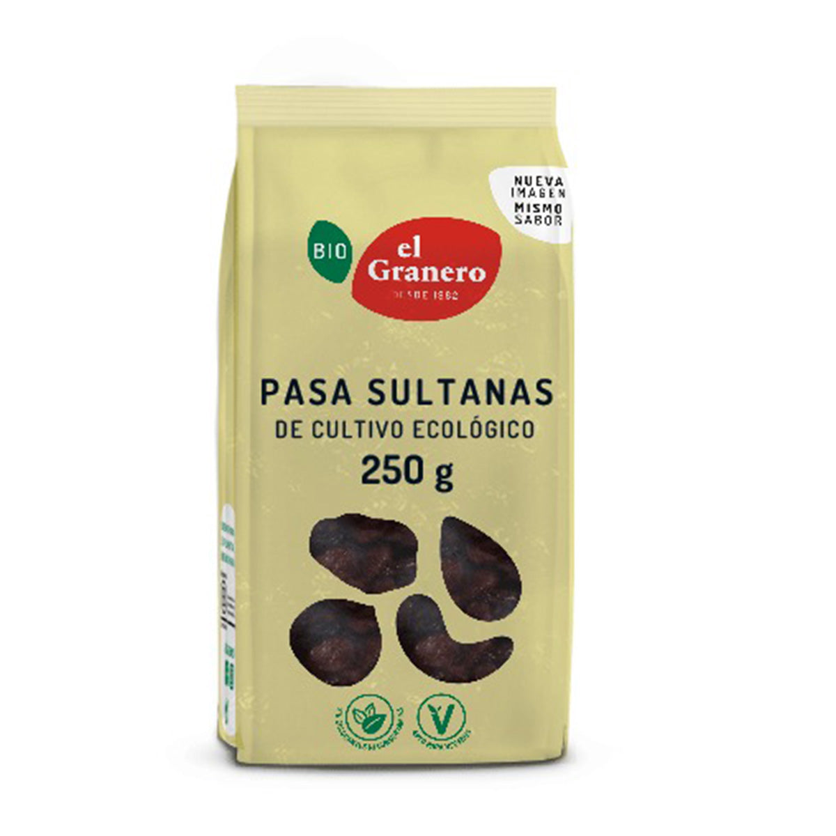 Uva sultanina biologica El Granero 250 g