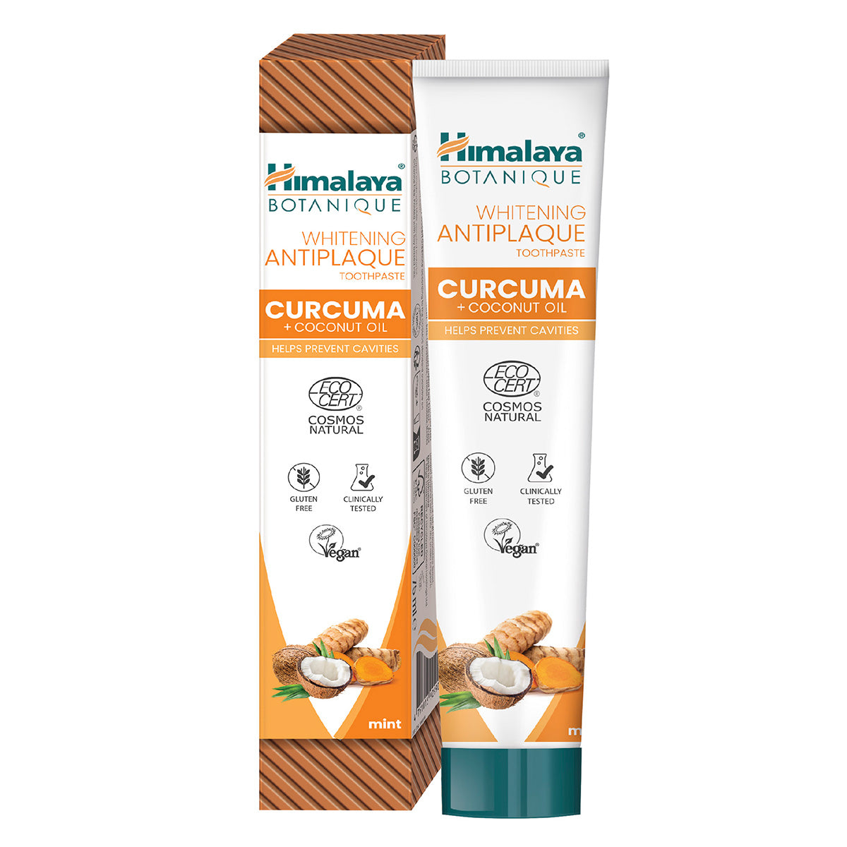 Dentifricio Botanique Sbiancante Curcuma e Olio di Cocco - 75 ml Ecocert