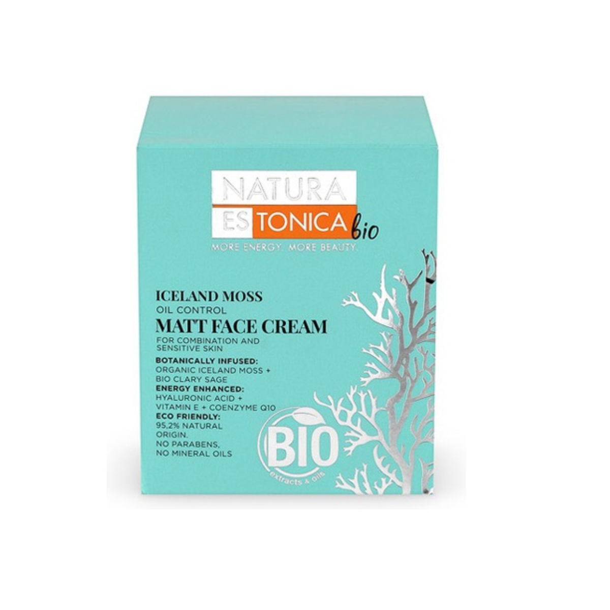 Ansiktskräm med isländsk mossa Natura Estonica 50 ml