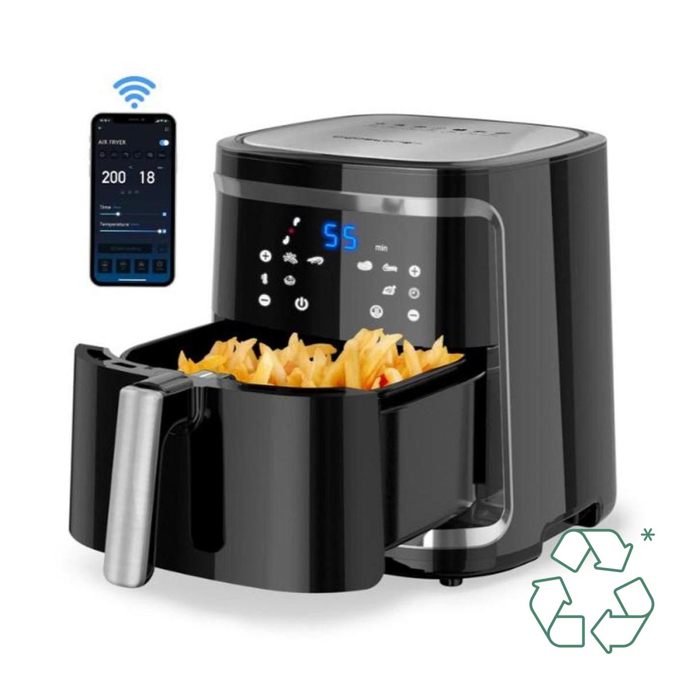Friggitrice ad aria senza olio Smart Box Aigostar 7L 1900 W (ricondizionata)