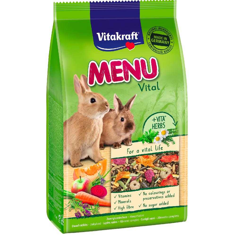 Vitakraft Menu Vital conigli 3 Kg