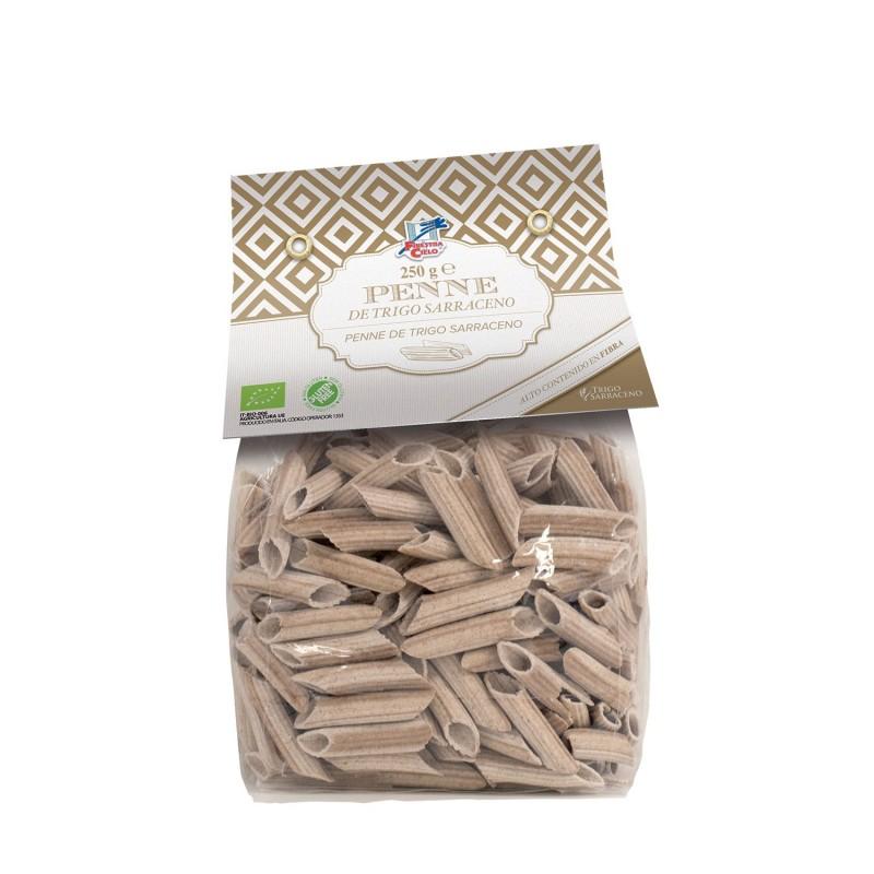Organic Gluten-Free Buckwheat Penne Pasta La Finestra Sul Cielo 250 g