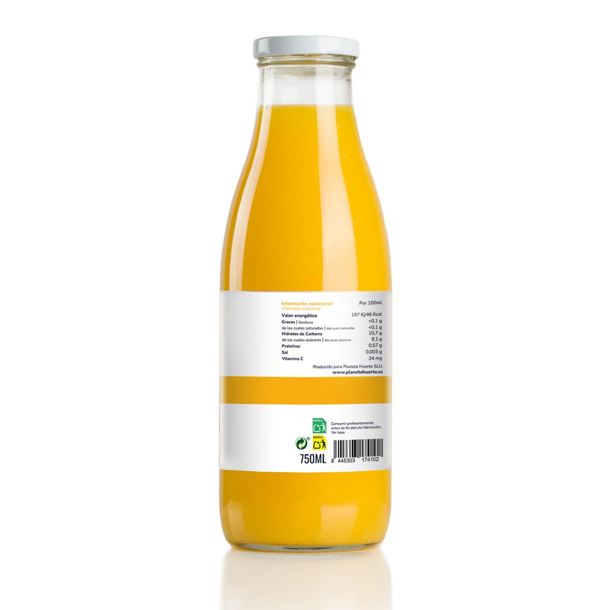 Sok pomarańczowy 100% wyciskany z owoców Eco Planet Orchard 750ml