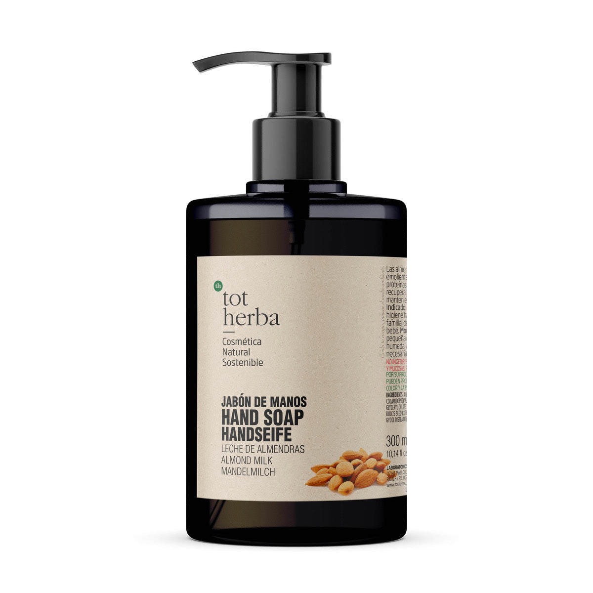 Handseife Mandelmilch, Tot Herba, 300 ml