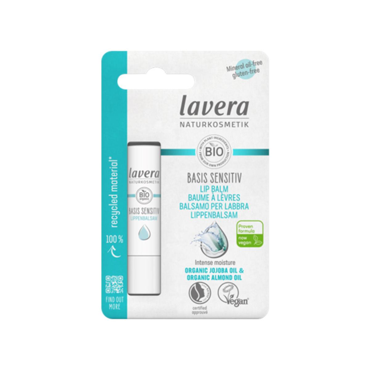 Balsamo labbra Basis Sensitiv BIO, Lavera 4,5 ml