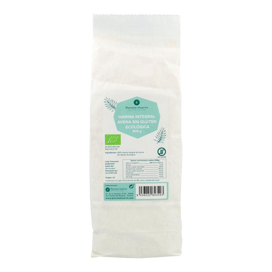 Farina d'avena integrale senza glutine Eco Planeta Huerto 800 g