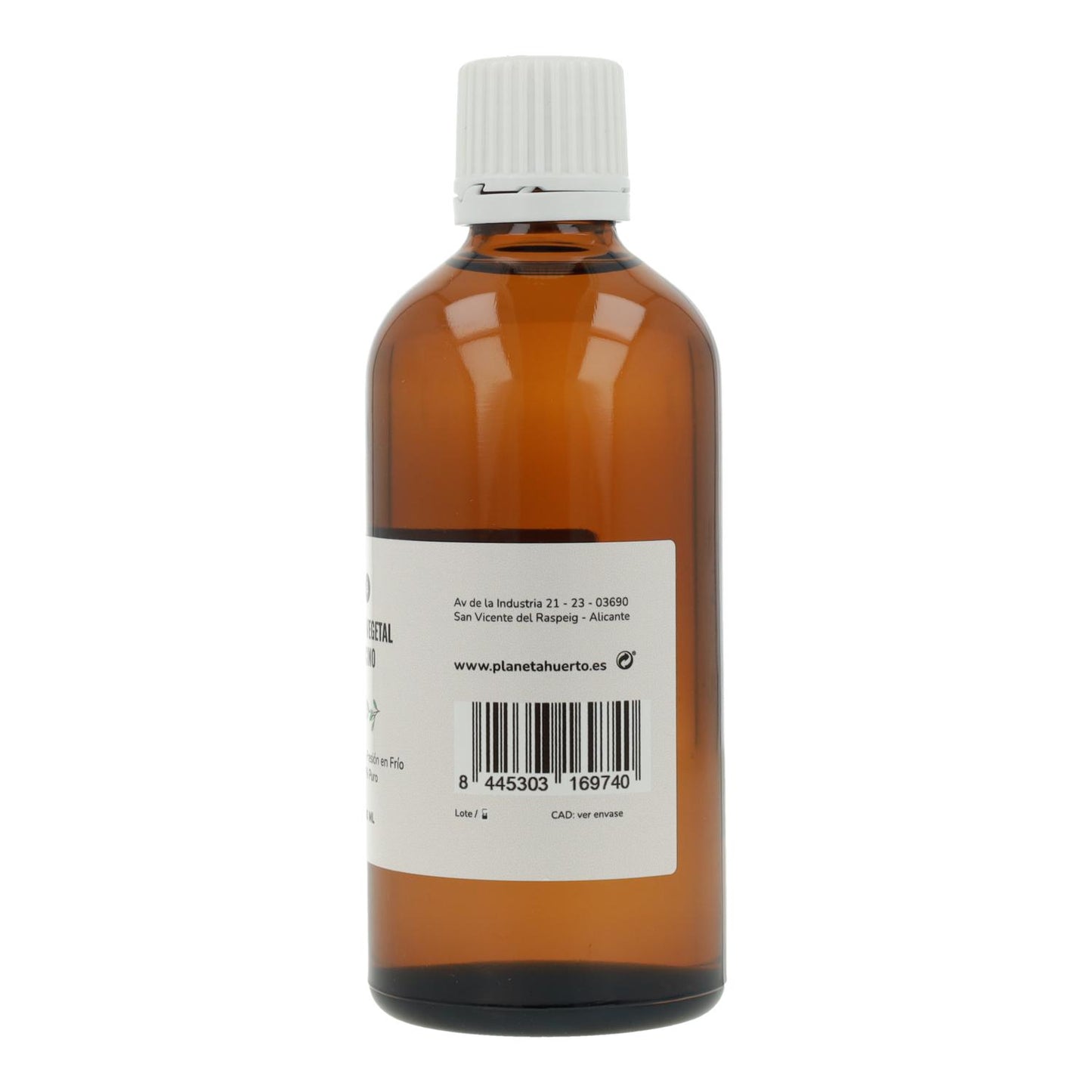 Kaltgepresstes Bio-Rizinusöl Planeta Huerto 100 ml