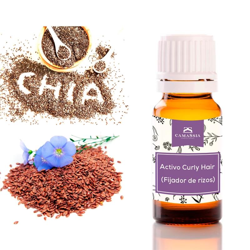 Actif Curly Hair boucles durables sans frisottis, 10 ml. Camassia 10 ml