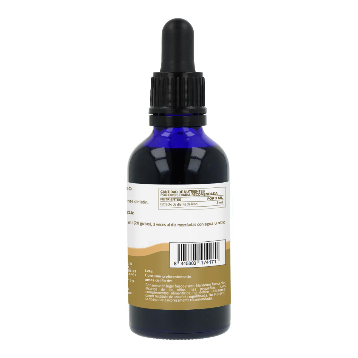 Estratto fluido di tarassaco Planeta Huerto 50 ml