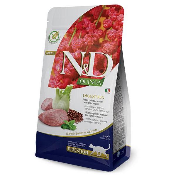 ND Quinoa Digestion jagnięcina Karma dla kotów Farmina 1,5 kg