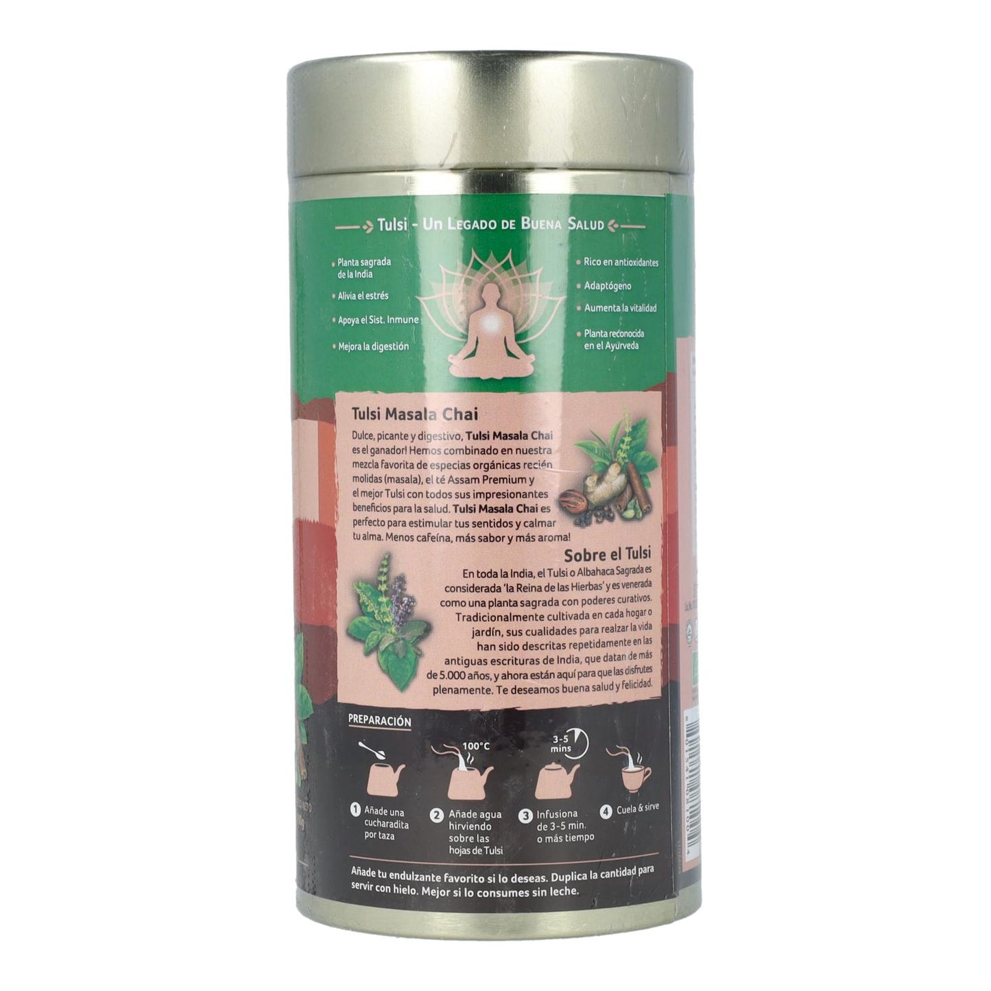 Tulsi y Masala Chai Organic India 100g