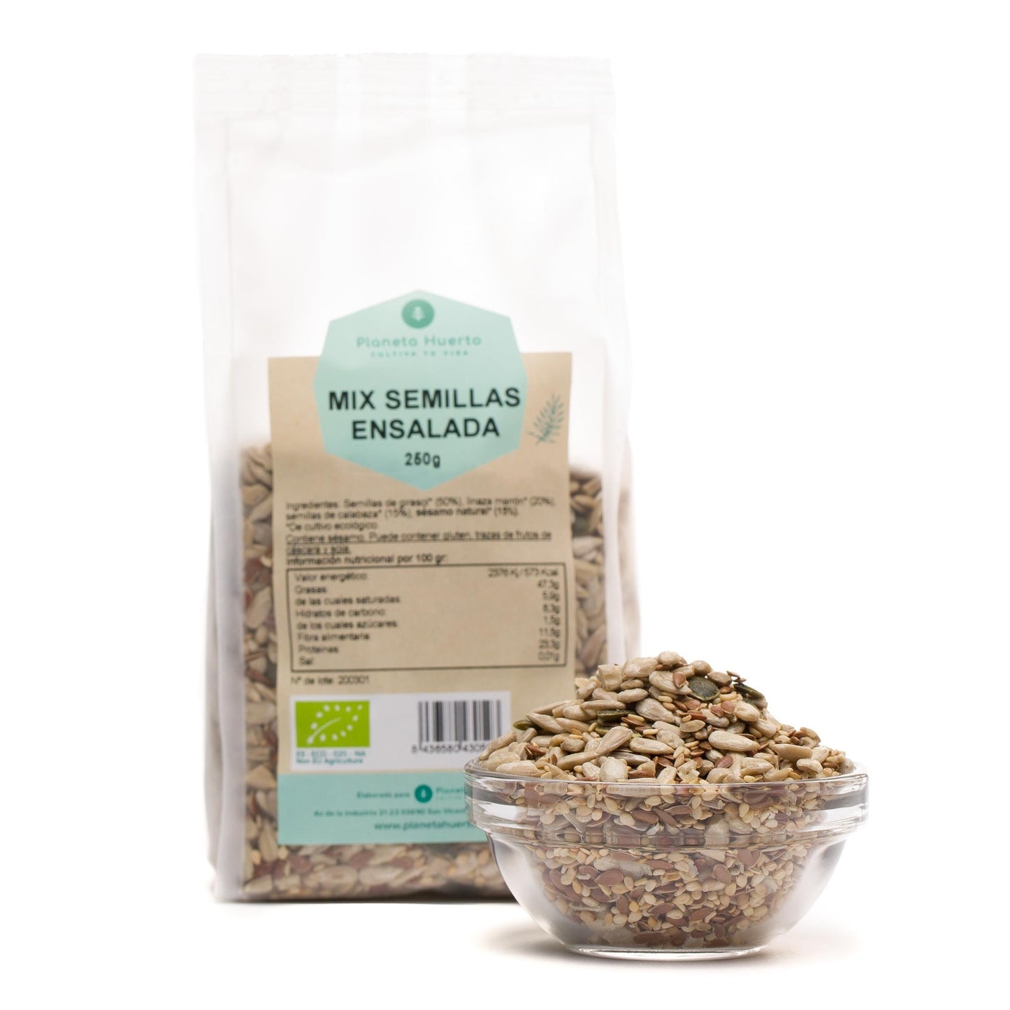 Nasiona mieszanki sałat Planet Garden ECO 250 g