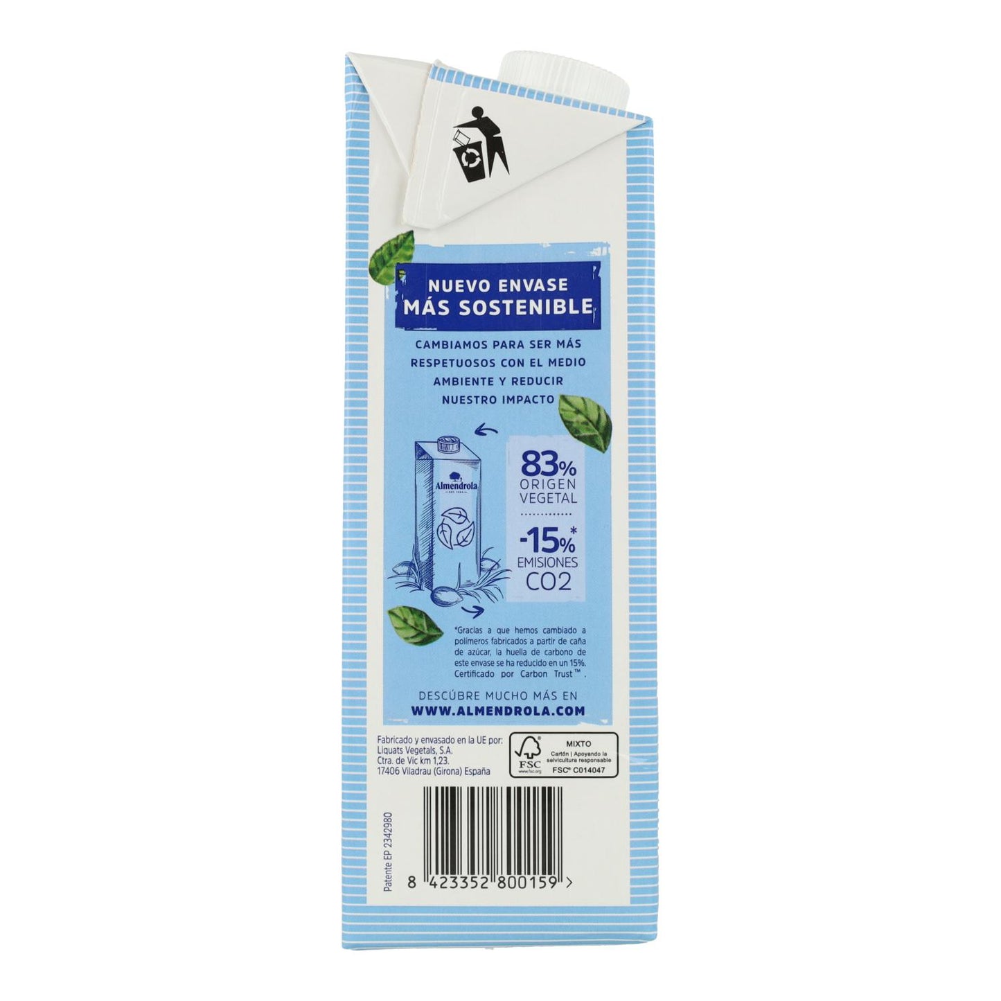 Almendrola Original Almond Drink 1 L