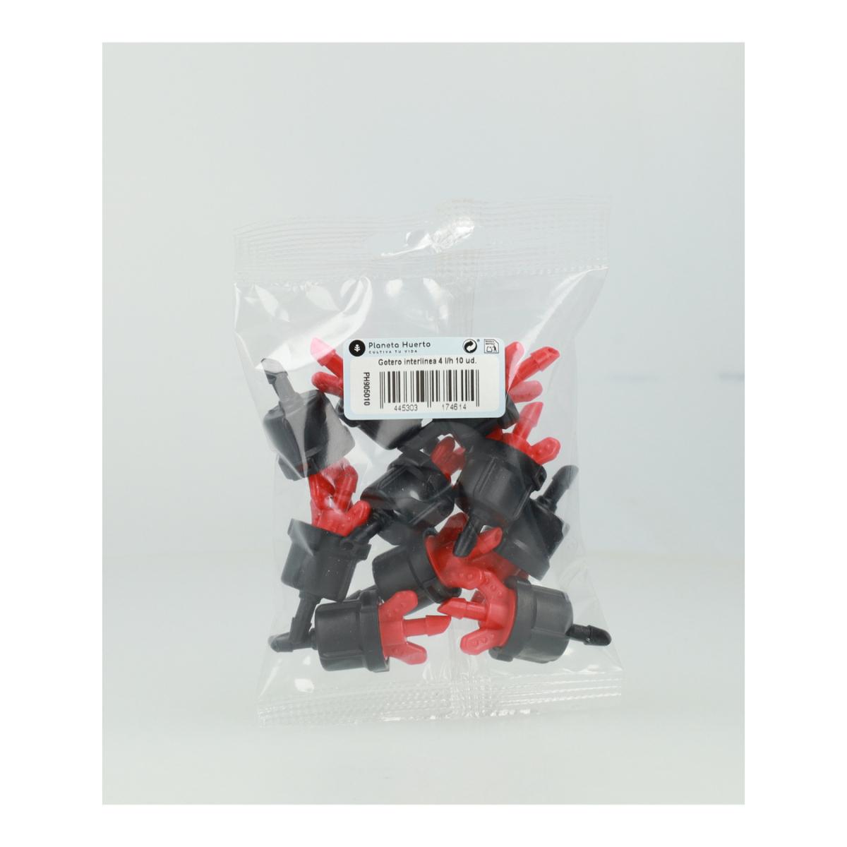 Goutteur interligne 4 l/h Planeta Huerto 10 unités