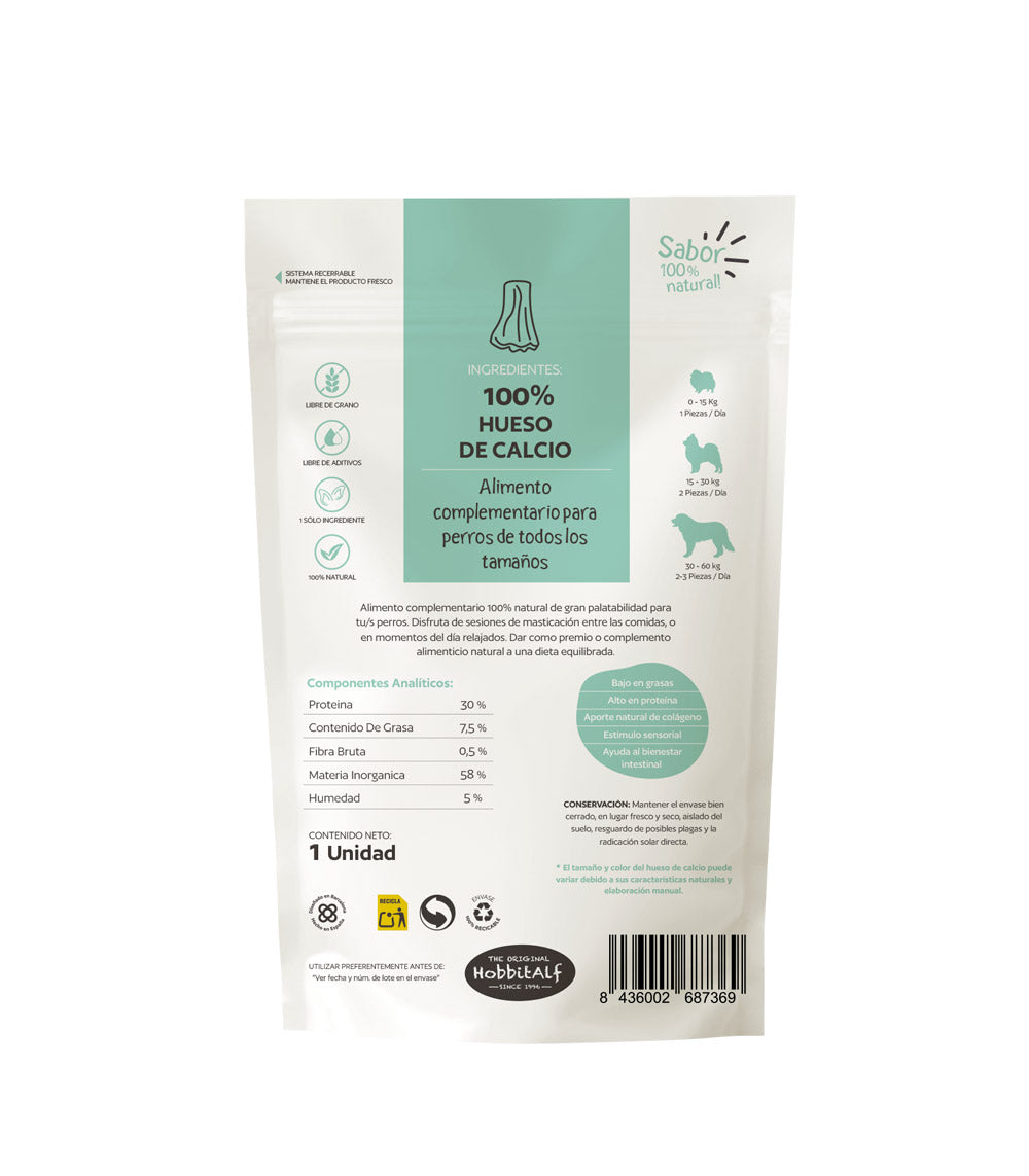 Korte calciumbeen Hobbitalf 100 g