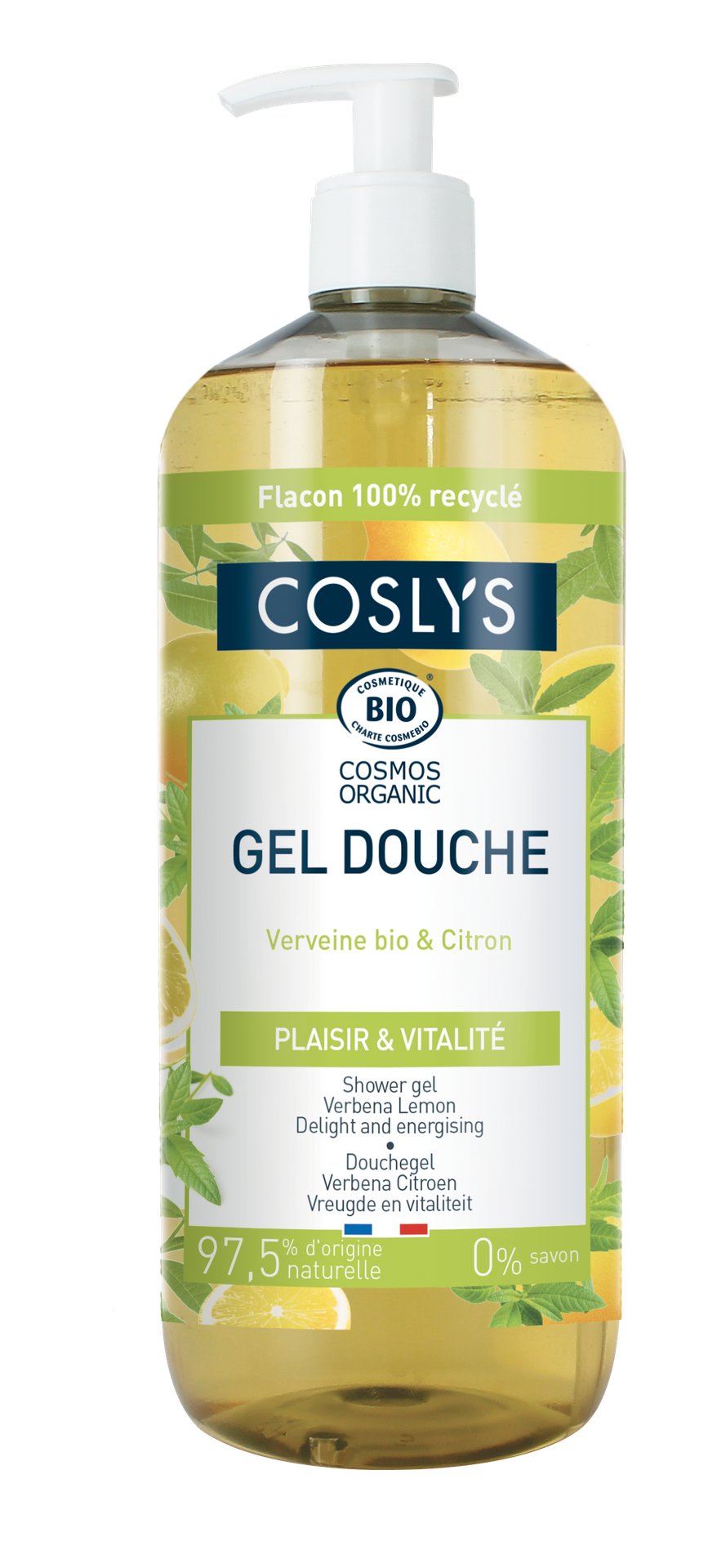 Gel doccia Verbena Frescor Coslys 1 L