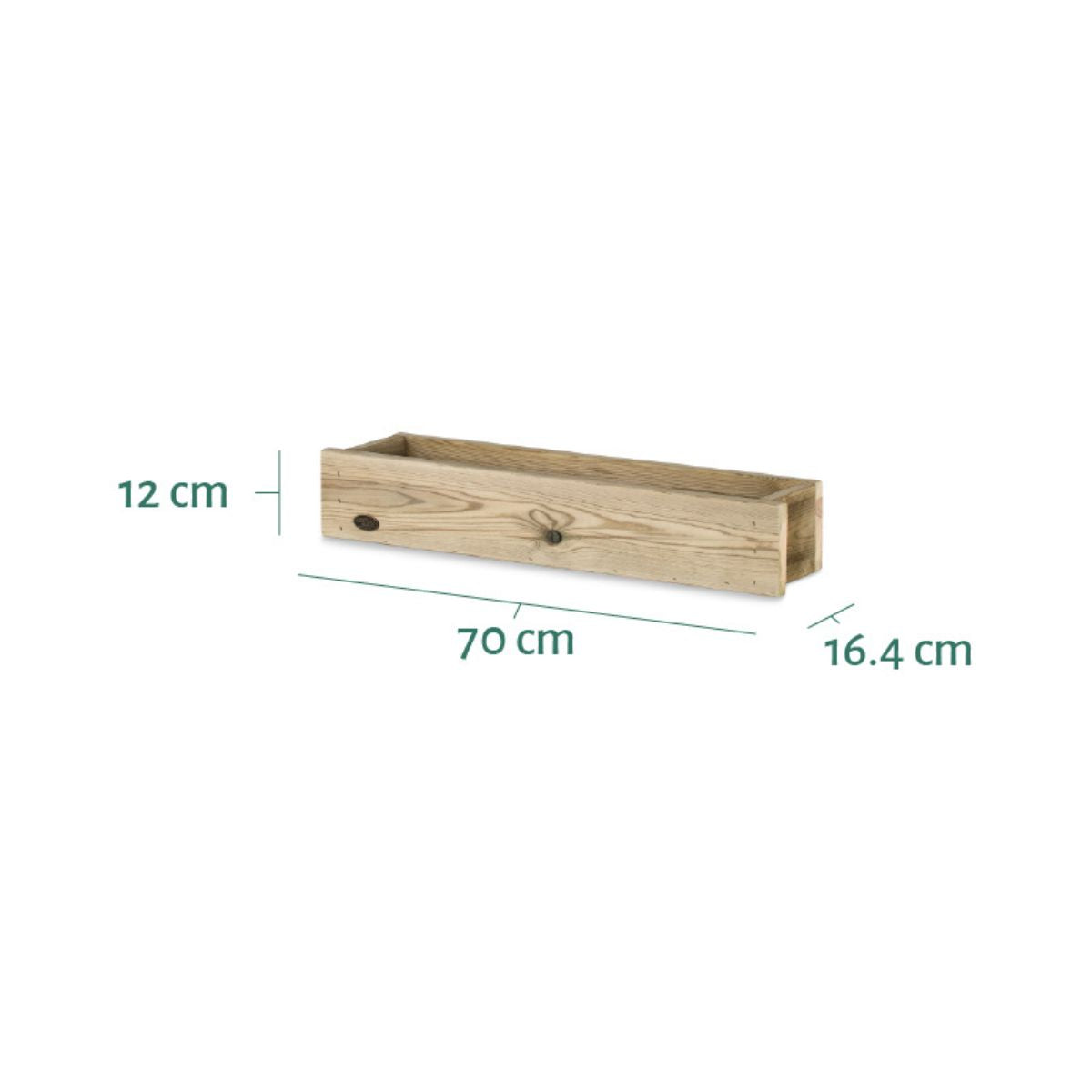 Hortalia Stand Line Planter 70 x 16.4 x 12 cm