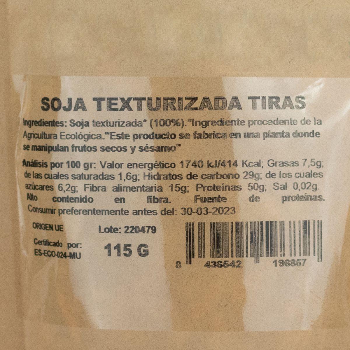 Soia testurizzata in strisce Bio NaturGreen 115 g