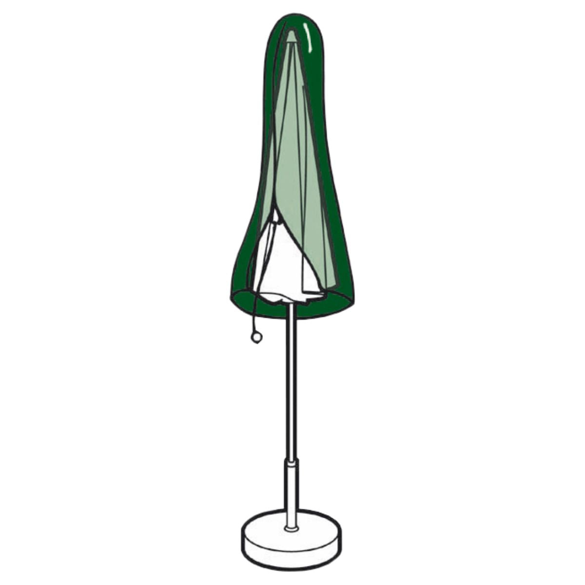 Polyethylene umbrella cover