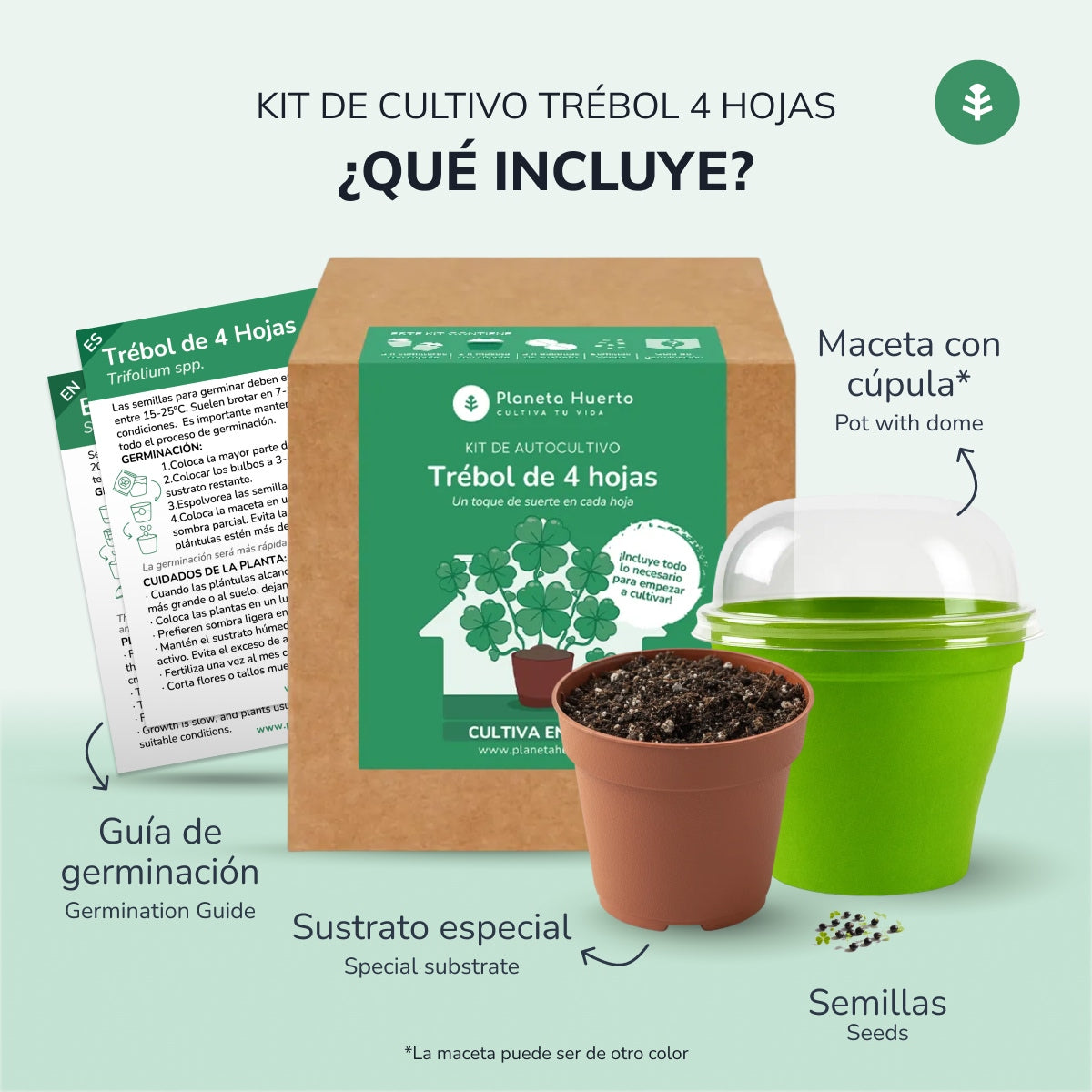 Clover Vegetable Garden Planet Vegetable Garden kit för självodling