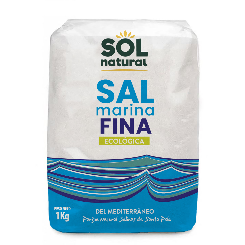 Sale marino fino biologico Sol Natural 1 kg